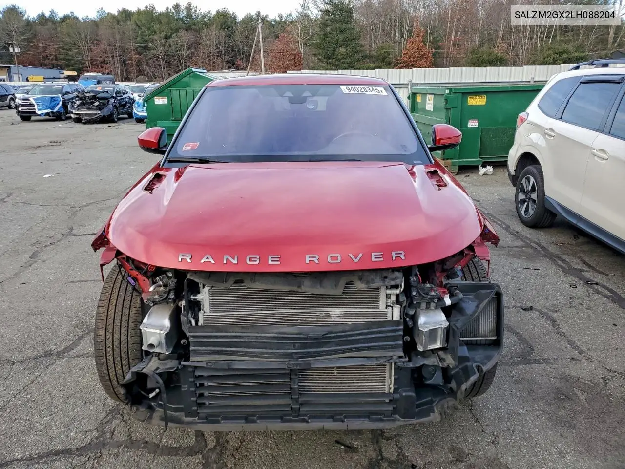 SALZM2GX2LH088204 2020 Land Rover Range Rover Evoque Hse