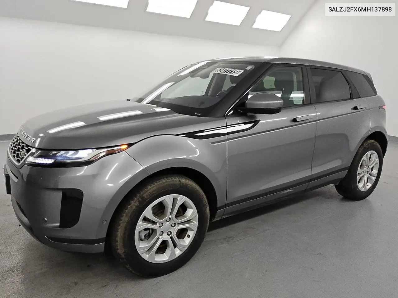SALZJ2FX6MH137898 2021 Land Rover Range Rover Evoque S