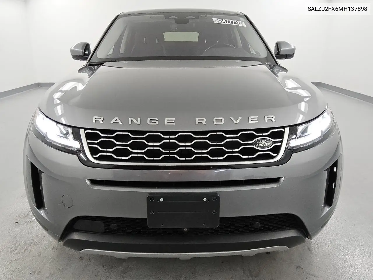 SALZJ2FX6MH137898 2021 Land Rover Range Rover Evoque S