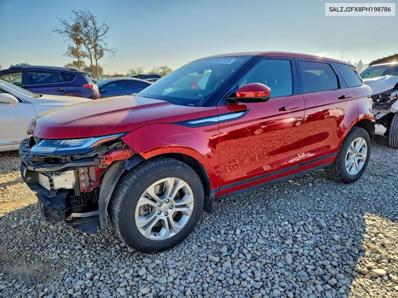 SALZJ2FX8PH198786 2023 Land Rover Range Rover Evoque S