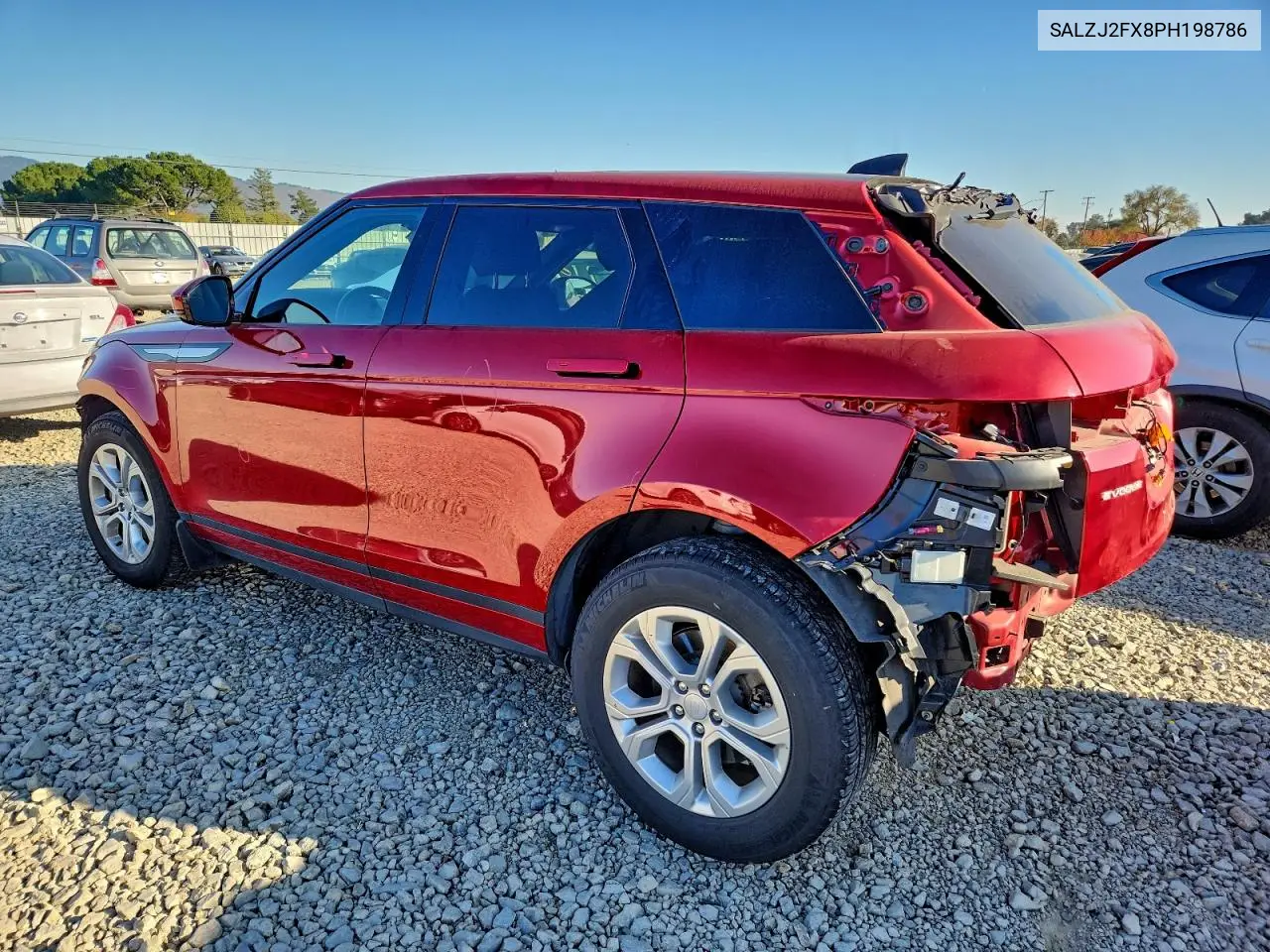 SALZJ2FX8PH198786 2023 Land Rover Range Rover Evoque S