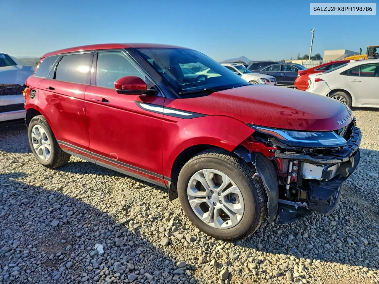 SALZJ2FX8PH198786 2023 Land Rover Range Rover Evoque S