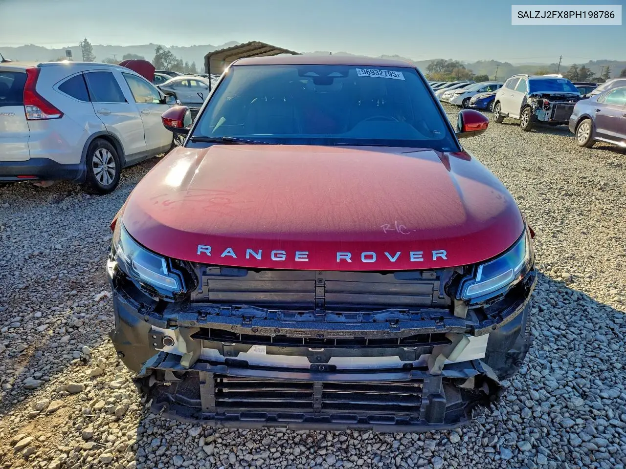 SALZJ2FX8PH198786 2023 Land Rover Range Rover Evoque S