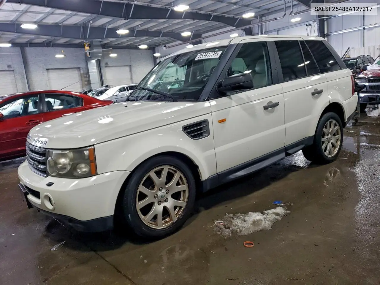 SALSF25488A127317 2008 Land Rover Range Rover Sport Hse