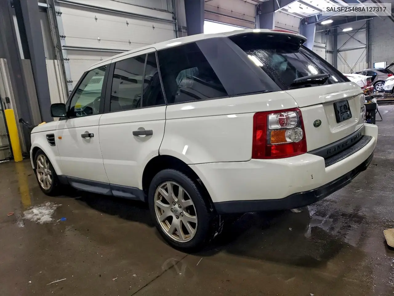 SALSF25488A127317 2008 Land Rover Range Rover Sport Hse
