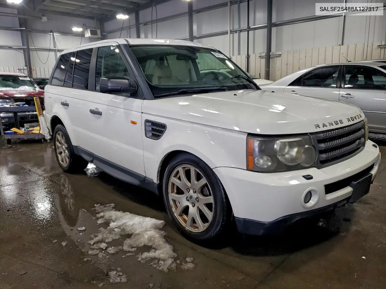 SALSF25488A127317 2008 Land Rover Range Rover Sport Hse