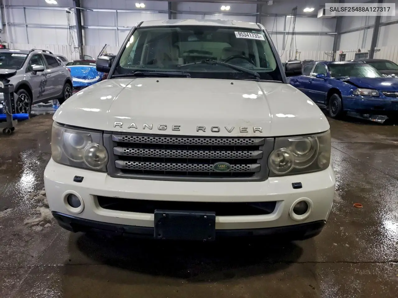 SALSF25488A127317 2008 Land Rover Range Rover Sport Hse