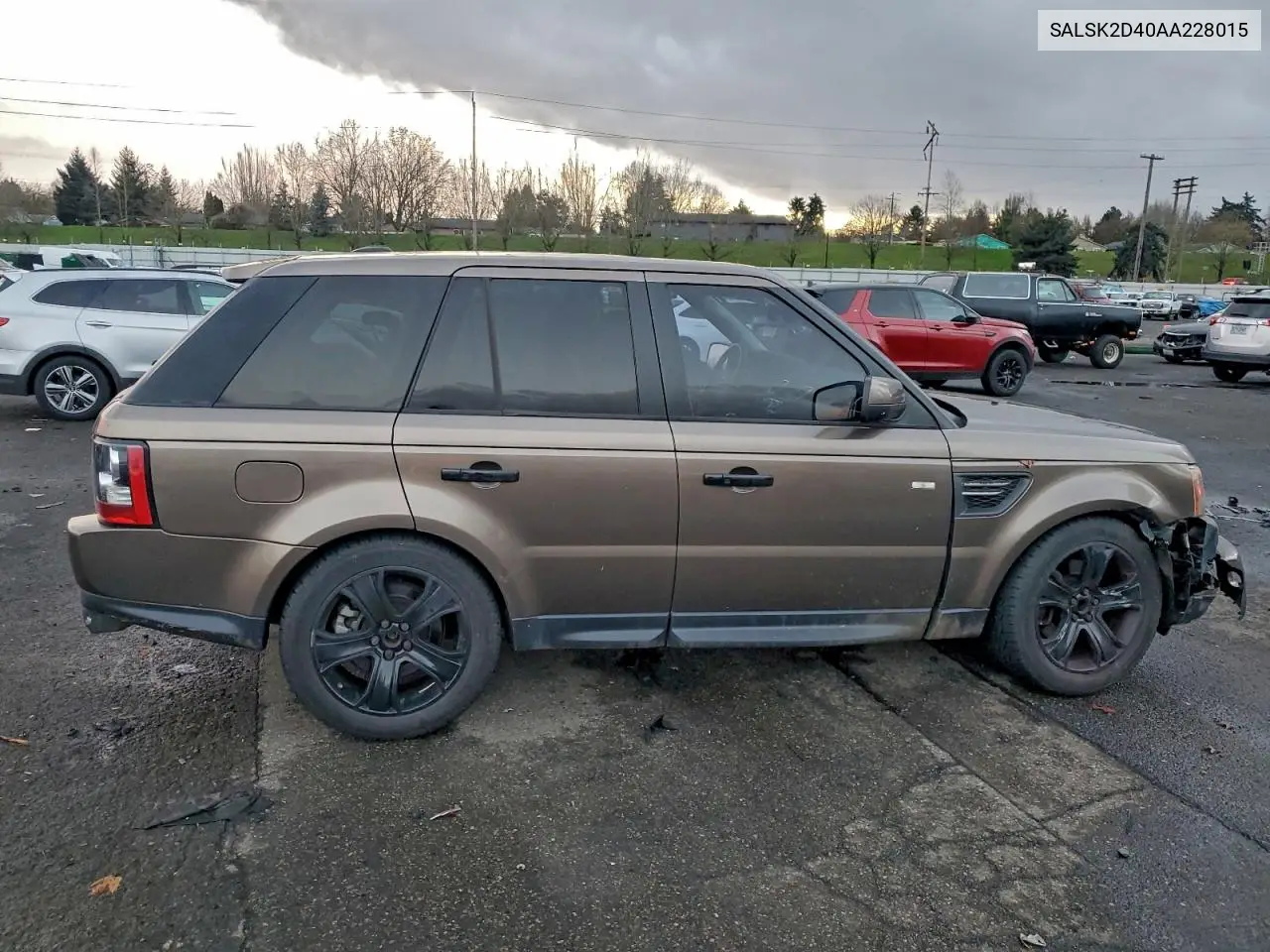 SALSK2D40AA228015 2010 Land Rover Range Rover Sport Lux