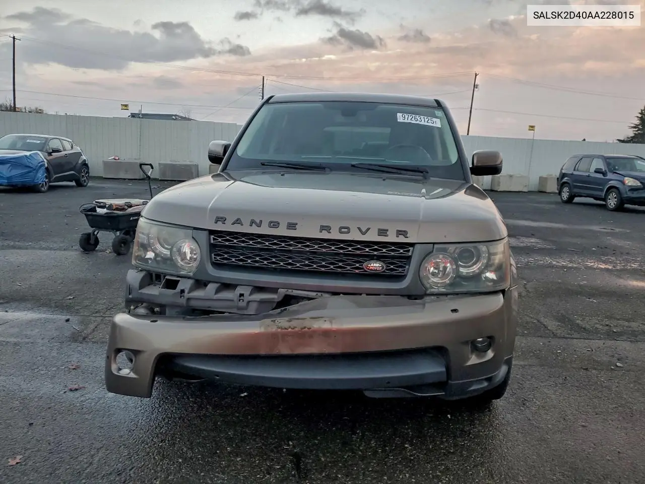 SALSK2D40AA228015 2010 Land Rover Range Rover Sport Lux
