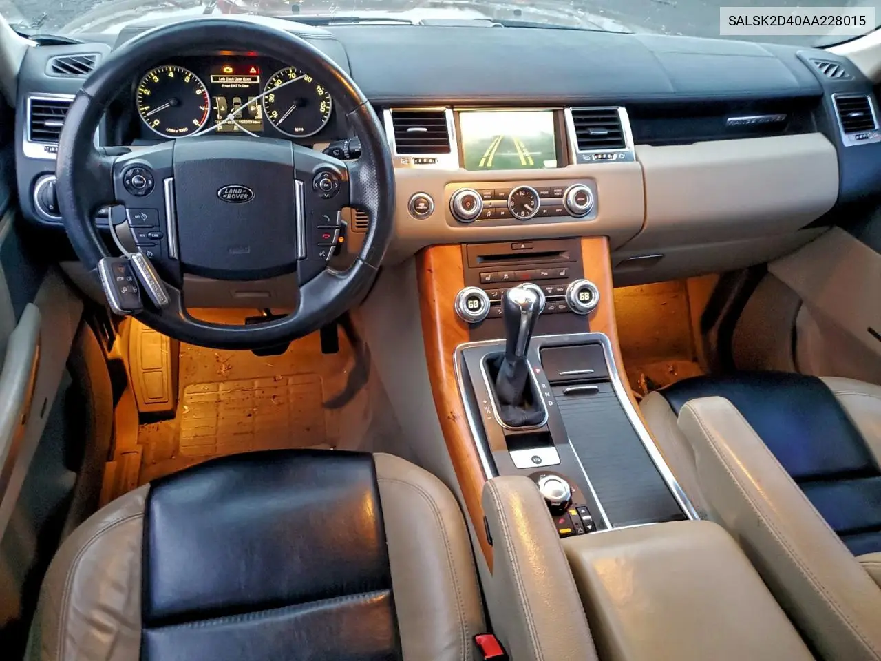 SALSK2D40AA228015 2010 Land Rover Range Rover Sport Lux