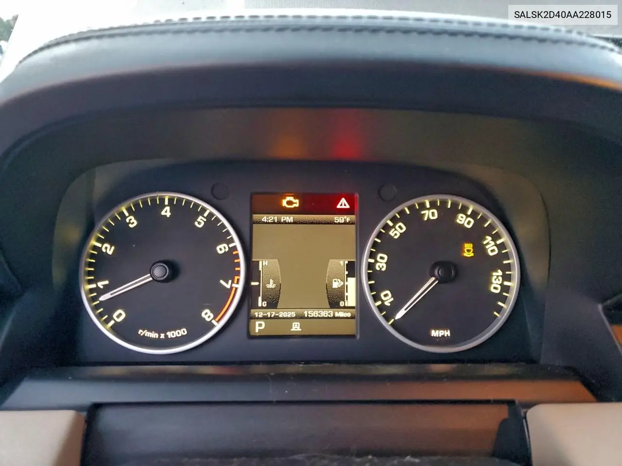 SALSK2D40AA228015 2010 Land Rover Range Rover Sport Lux