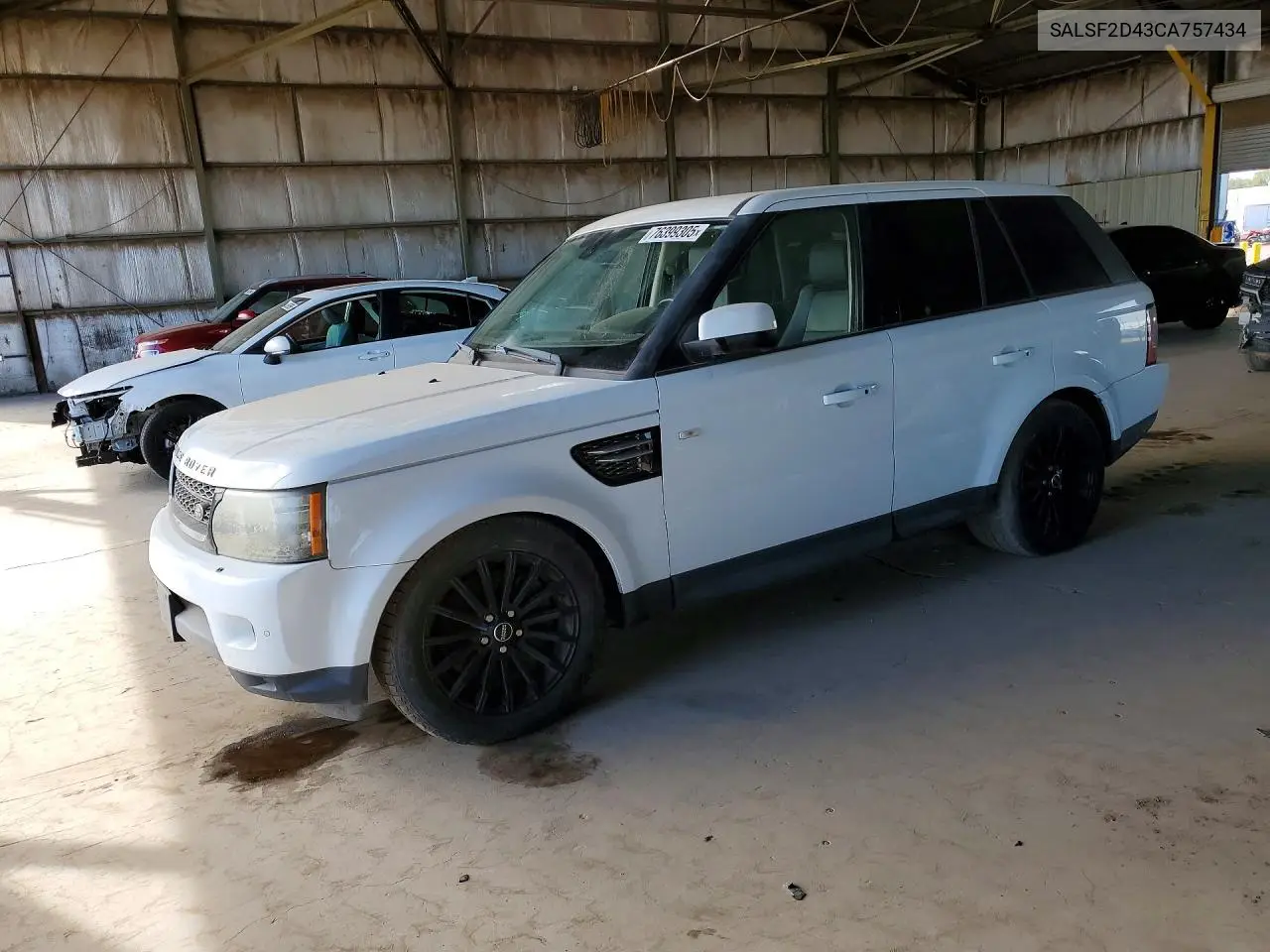 SALSF2D43CA757434 2012 Land Rover Range Rover Sport Hse