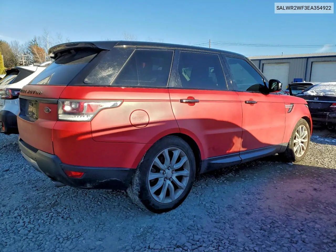 SALWR2WF3EA354922 2014 Land Rover Range Rover Sport Hse