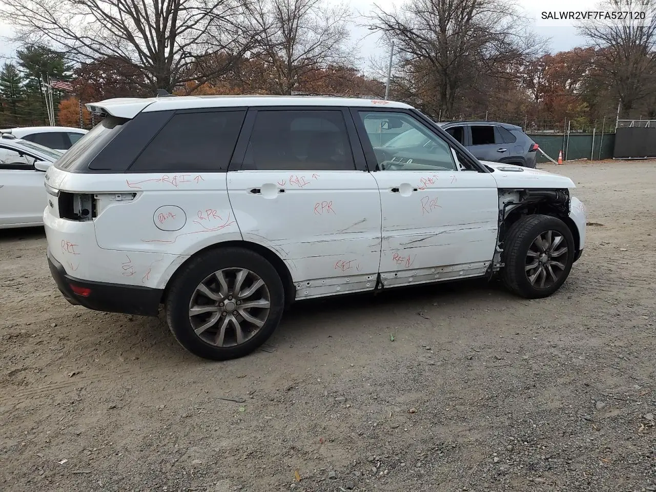 SALWR2VF7FA527120 2015 Land Rover Range Rover Sport Hse
