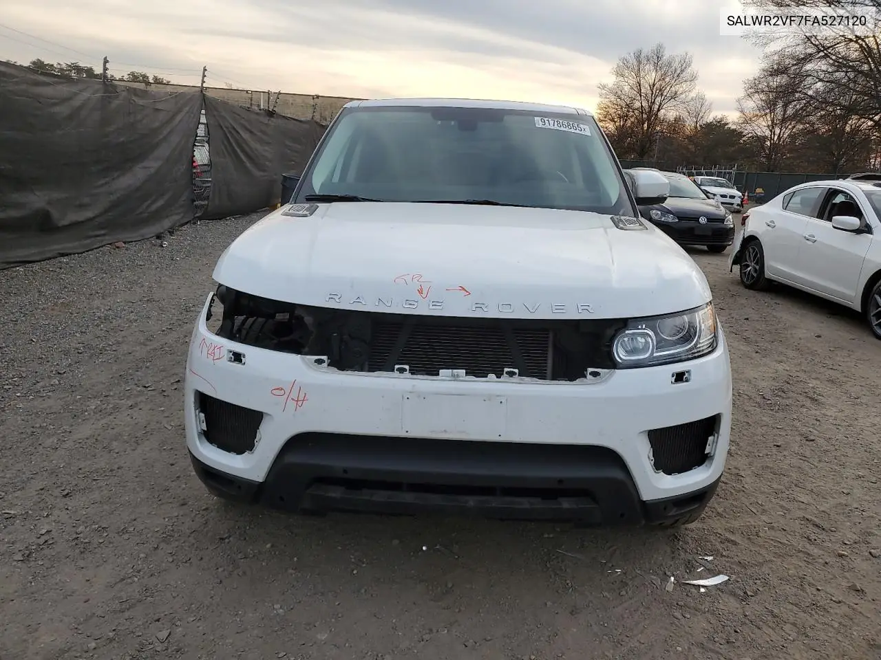 SALWR2VF7FA527120 2015 Land Rover Range Rover Sport Hse
