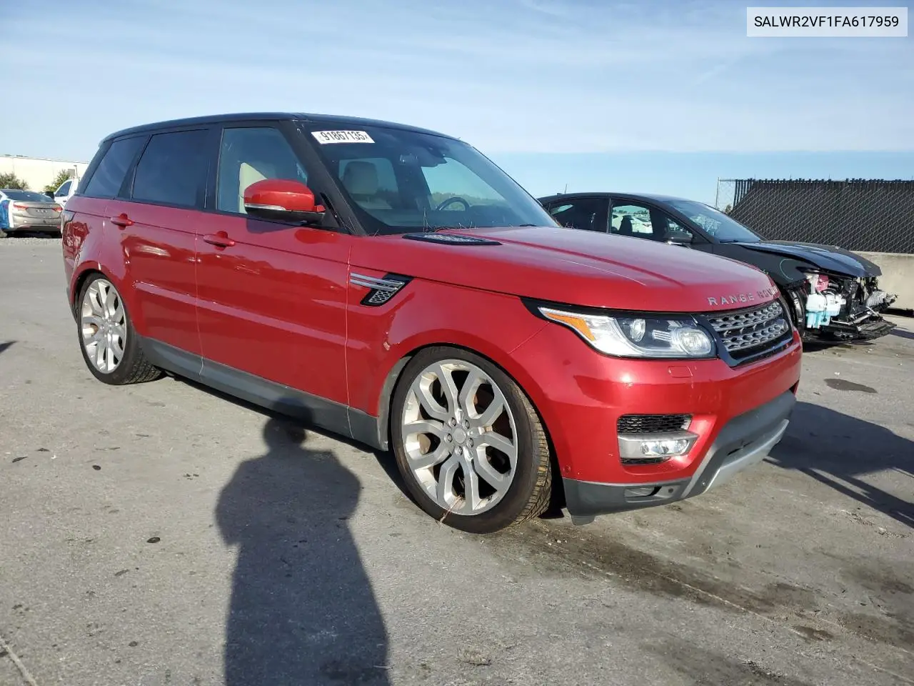 SALWR2VF1FA617959 2015 Land Rover Range Rover Sport Hse