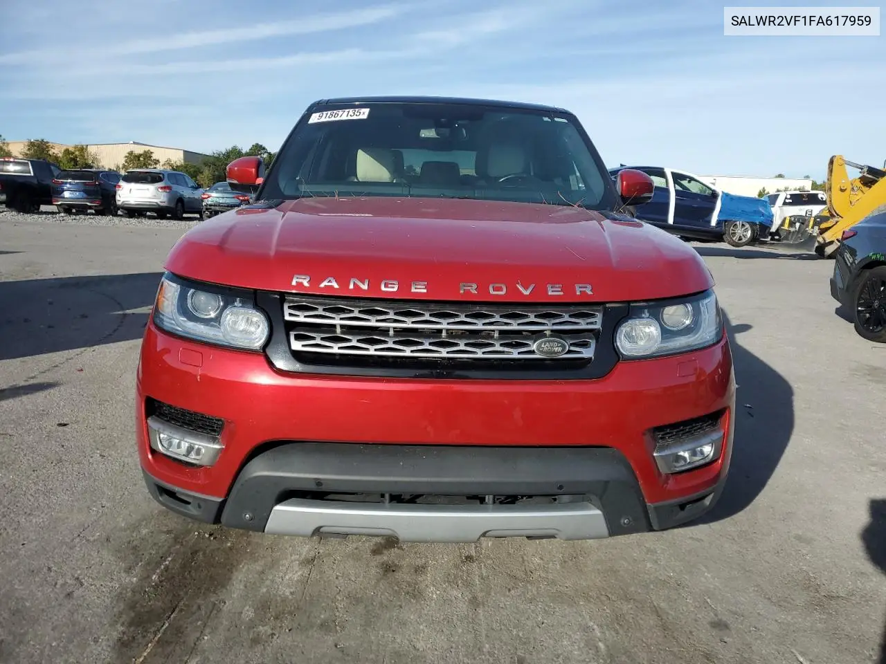 SALWR2VF1FA617959 2015 Land Rover Range Rover Sport Hse