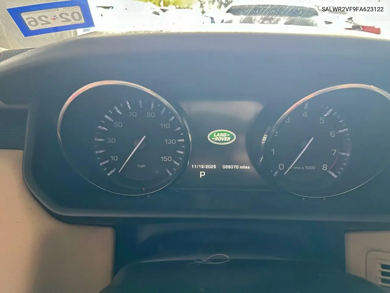 SALWR2VF9FA623122 2015 Land Rover Range Rover Sport Hse