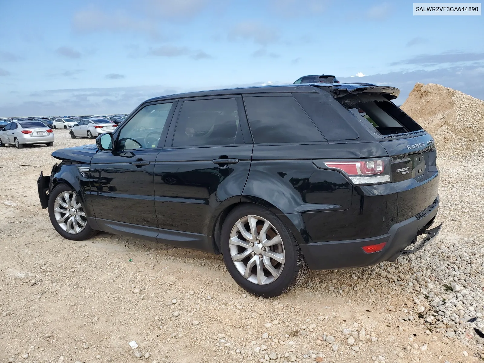 SALWR2VF3GA644890 2016 Land Rover Range Rover Sport Hse