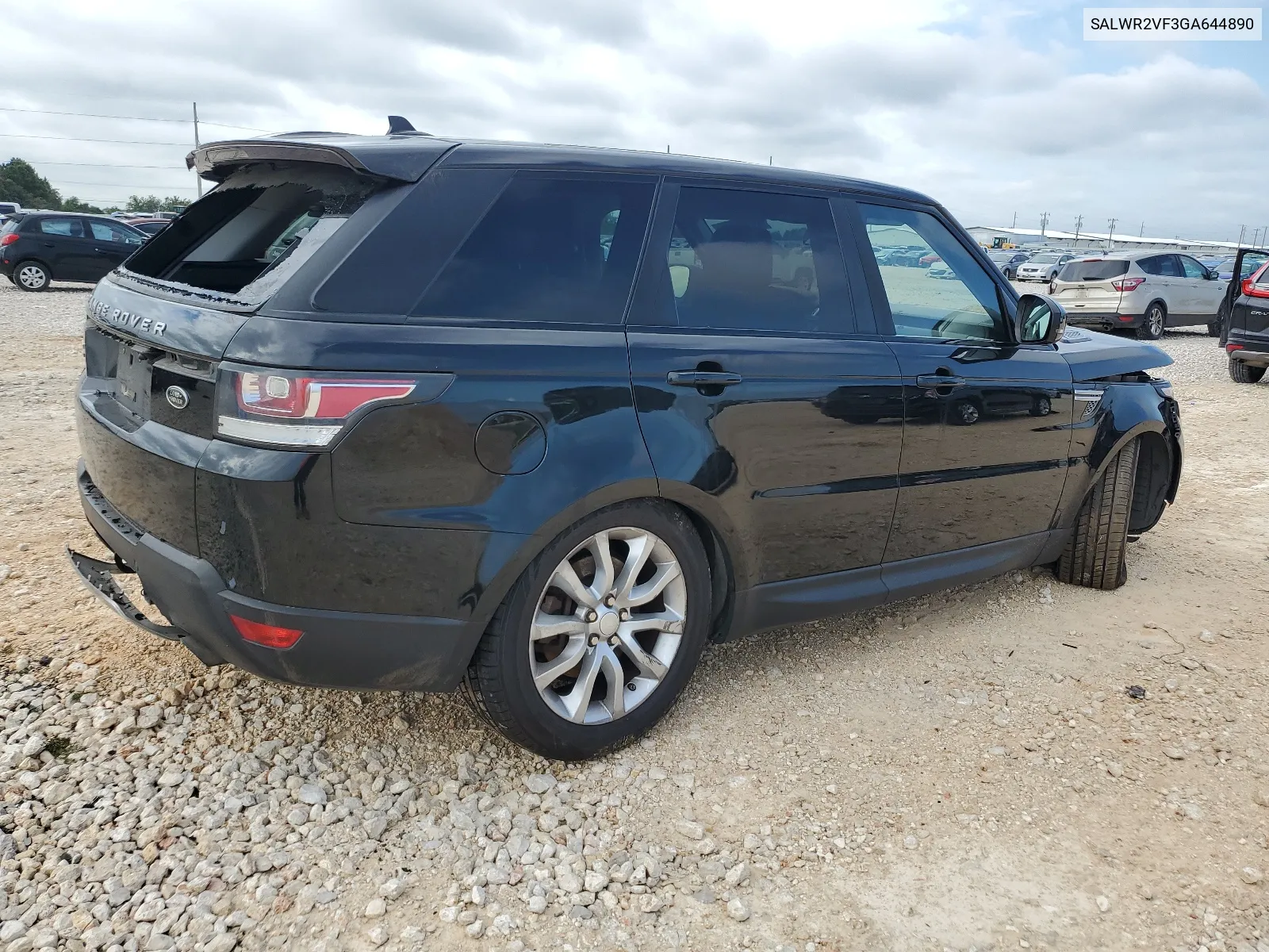 SALWR2VF3GA644890 2016 Land Rover Range Rover Sport Hse