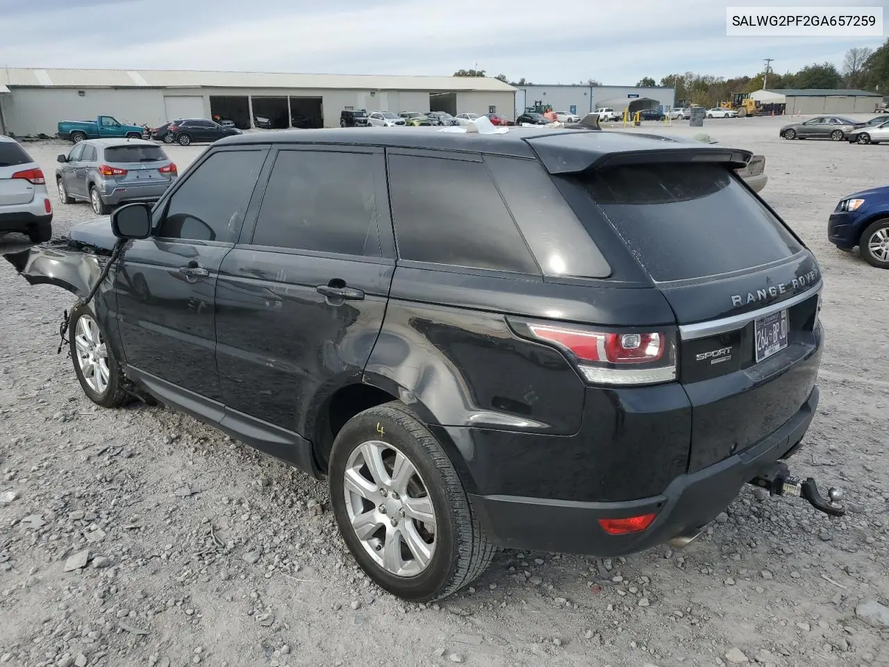 SALWG2PF2GA657259 2016 Land Rover Range Rover Sport Se