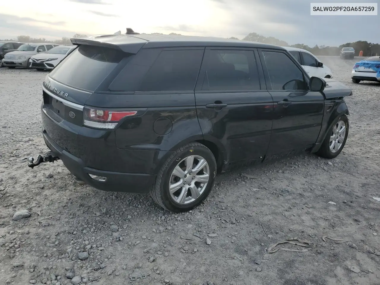SALWG2PF2GA657259 2016 Land Rover Range Rover Sport Se