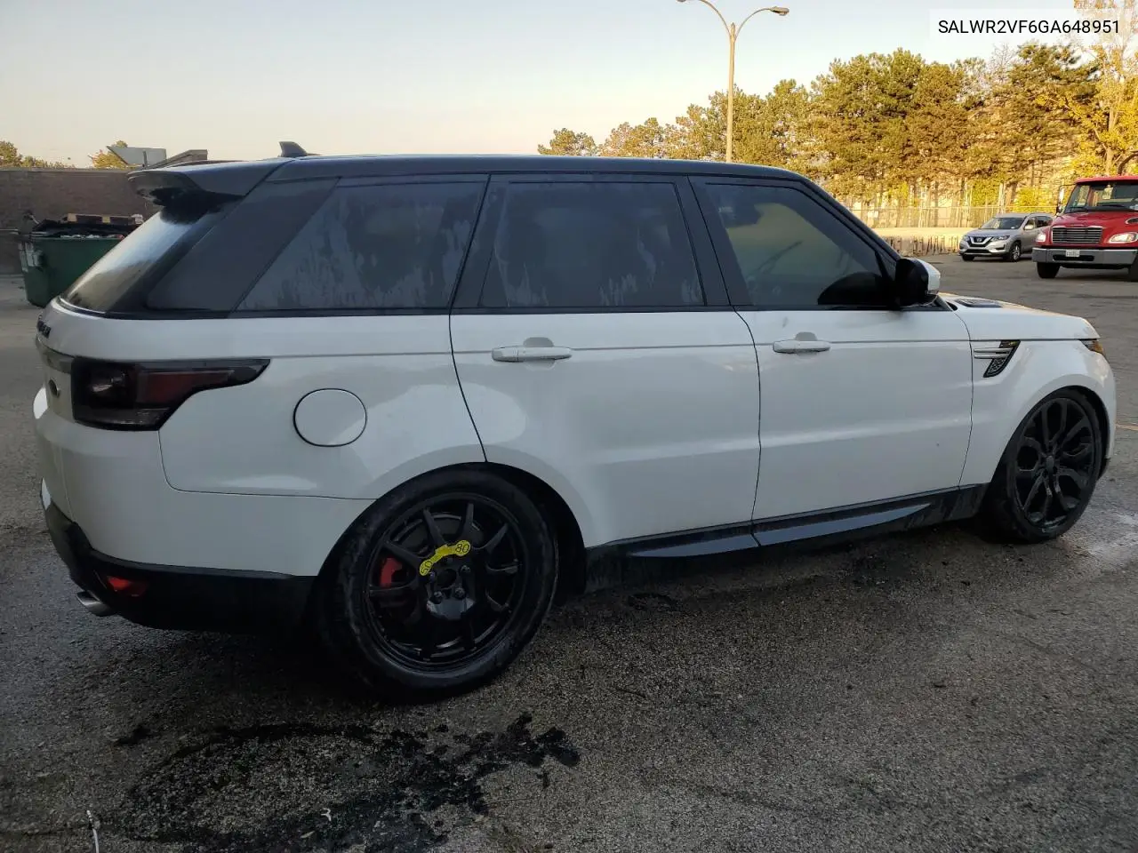 SALWR2VF6GA648951 2016 Land Rover Range Rover Sport Hse