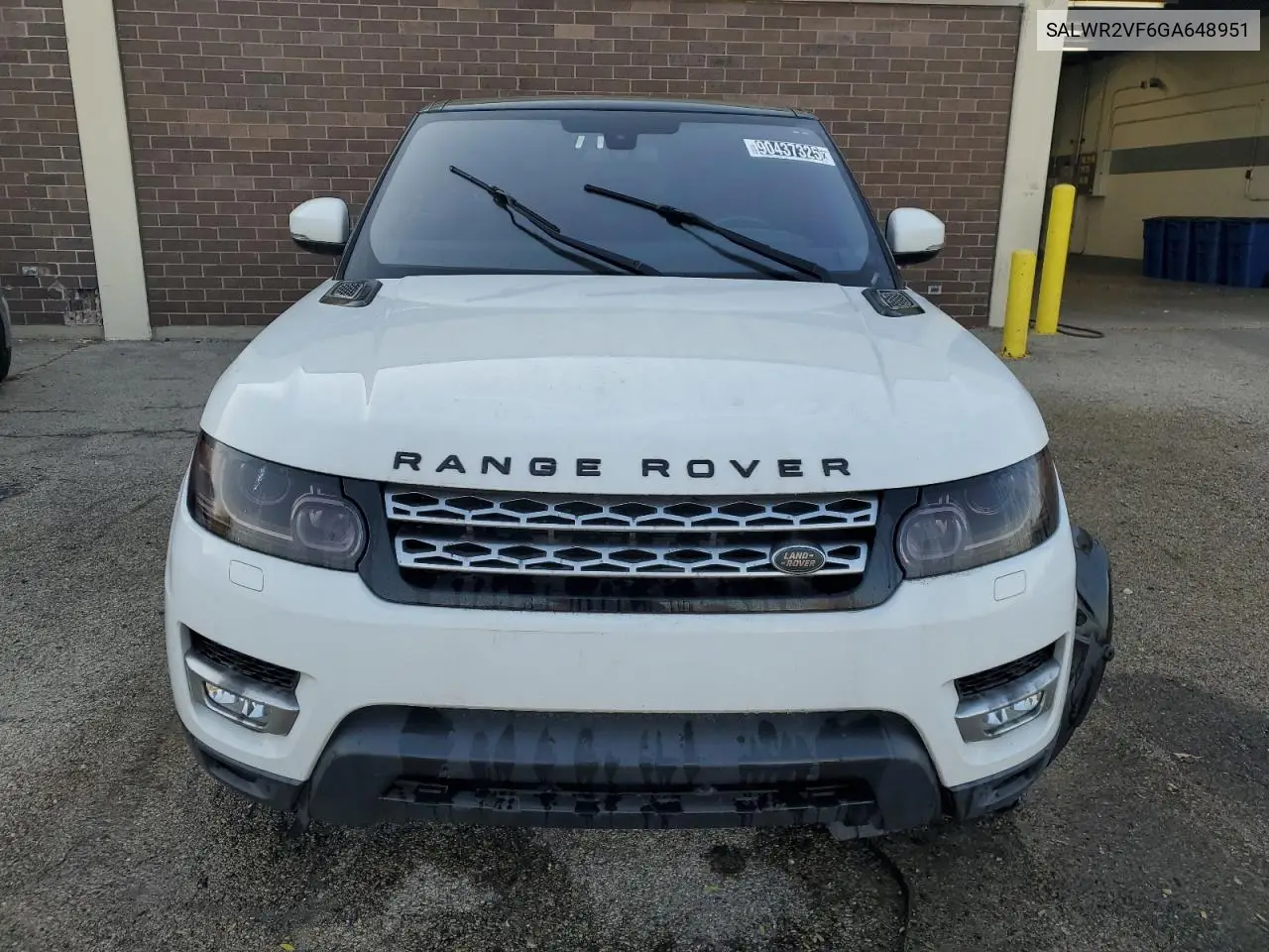 SALWR2VF6GA648951 2016 Land Rover Range Rover Sport Hse