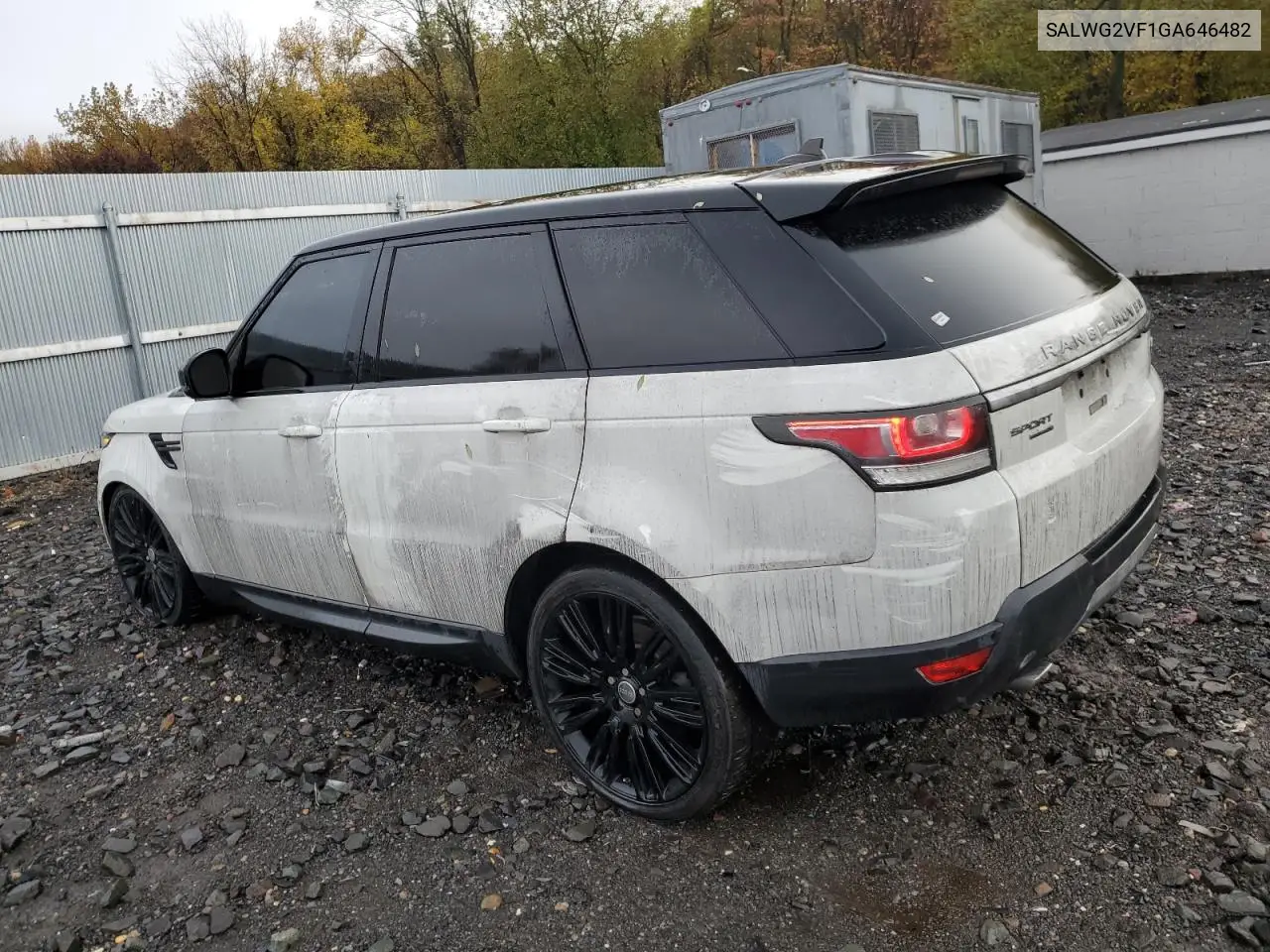 SALWG2VF1GA646482 2016 Land Rover Range Rover Sport Se