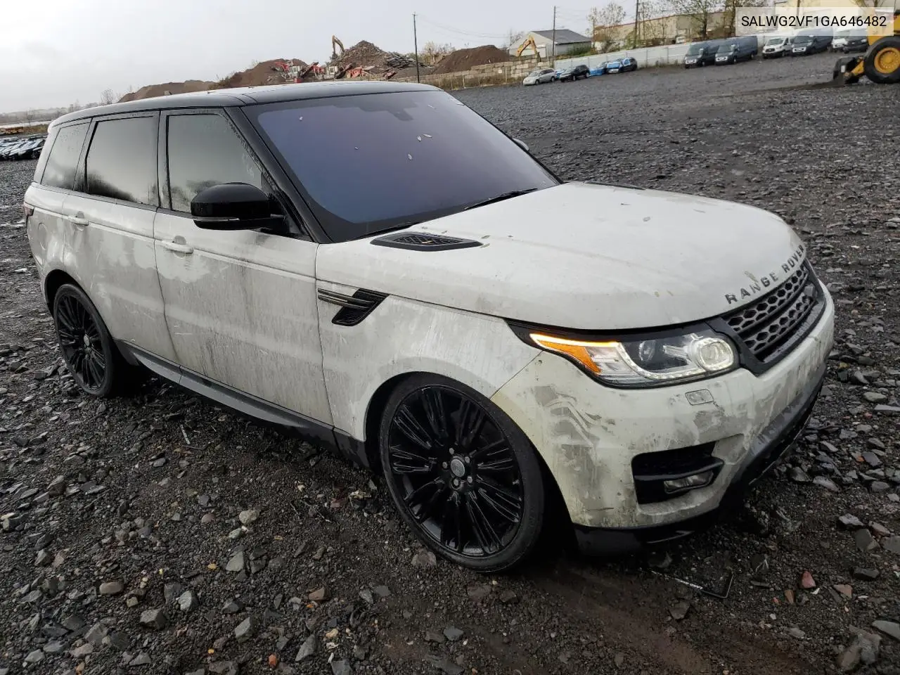 SALWG2VF1GA646482 2016 Land Rover Range Rover Sport Se