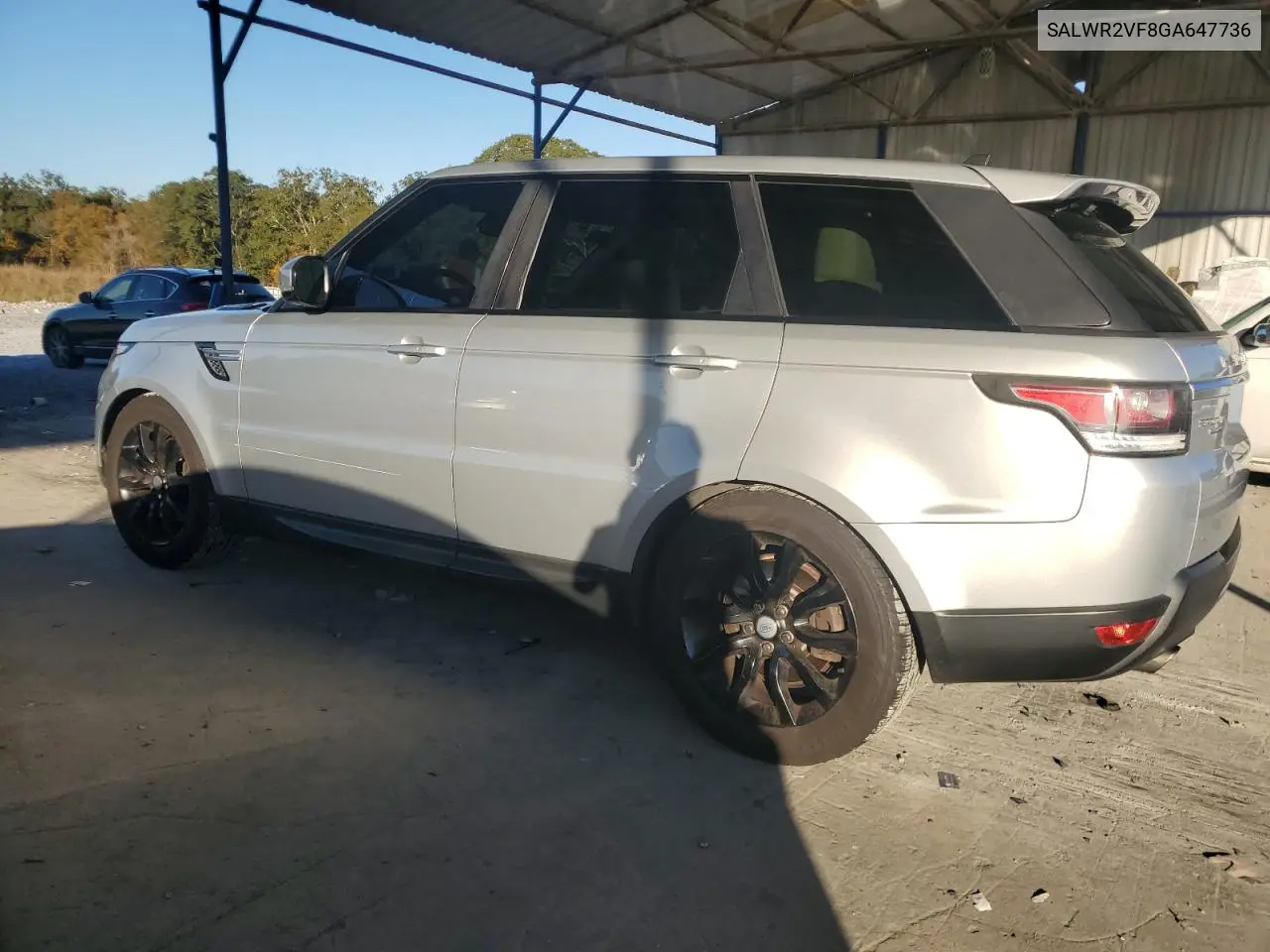 SALWR2VF8GA647736 2016 Land Rover Range Rover Sport Hse
