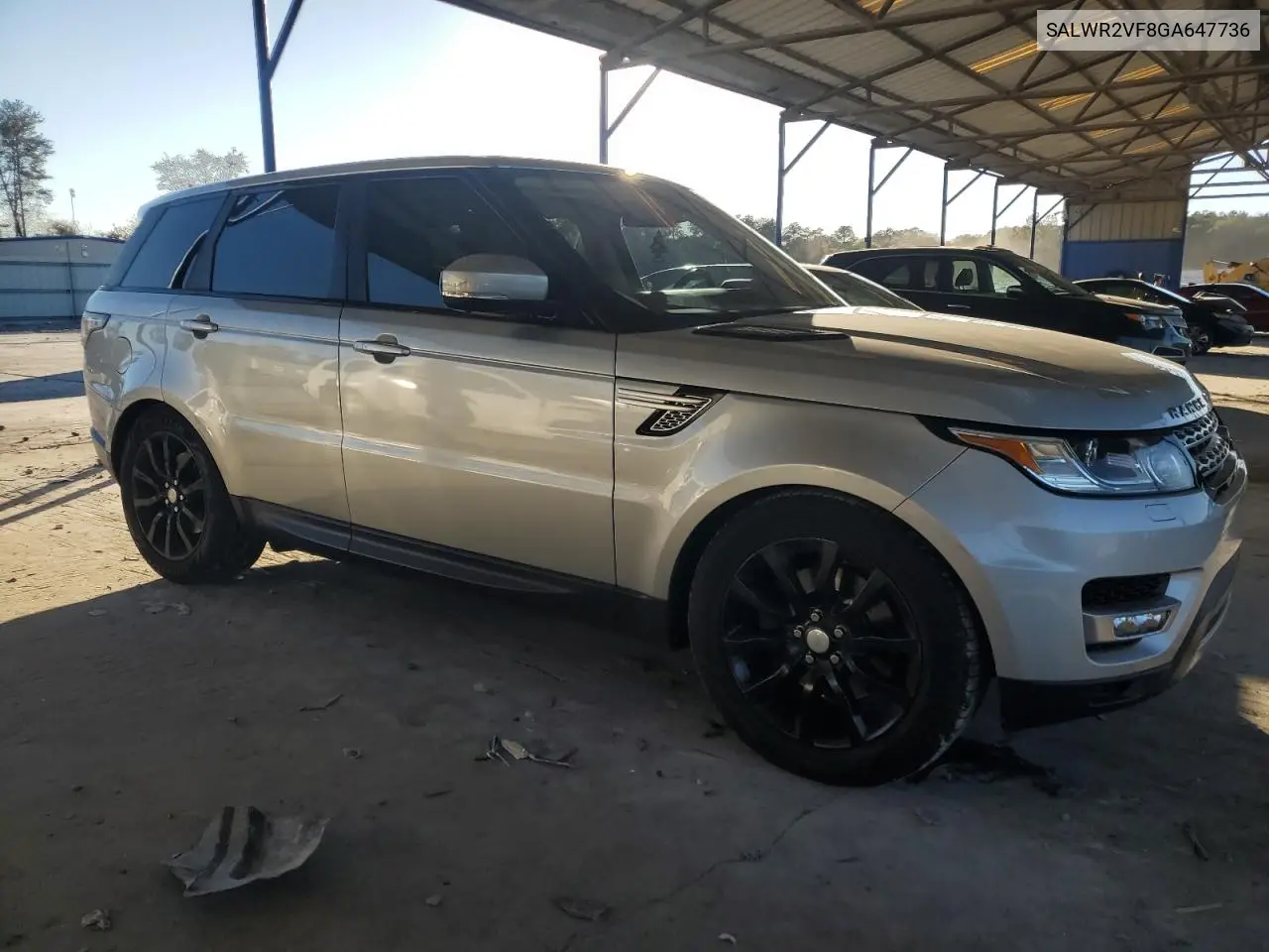 SALWR2VF8GA647736 2016 Land Rover Range Rover Sport Hse