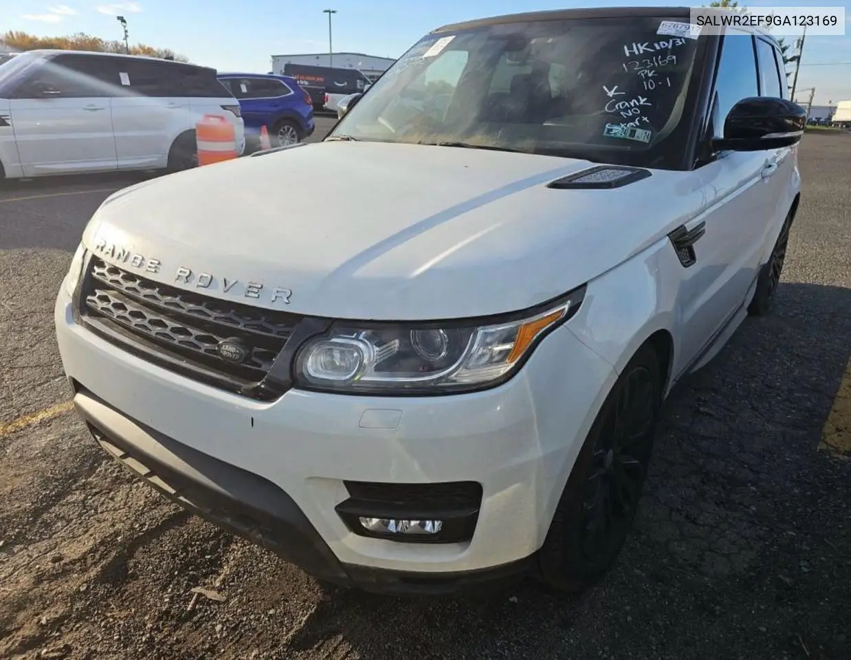 SALWR2EF9GA123169 2016 Land Rover Range Rover Sport Sc