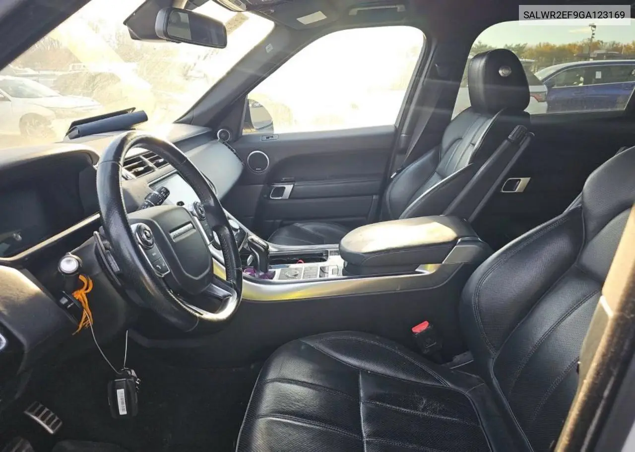 SALWR2EF9GA123169 2016 Land Rover Range Rover Sport Sc