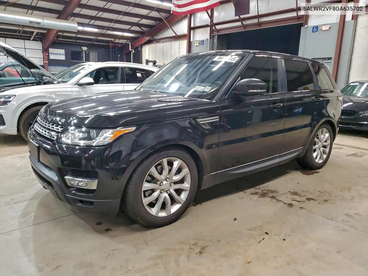 SALWR2VF8GA635702 2016 Land Rover Range Rover Sport Hse