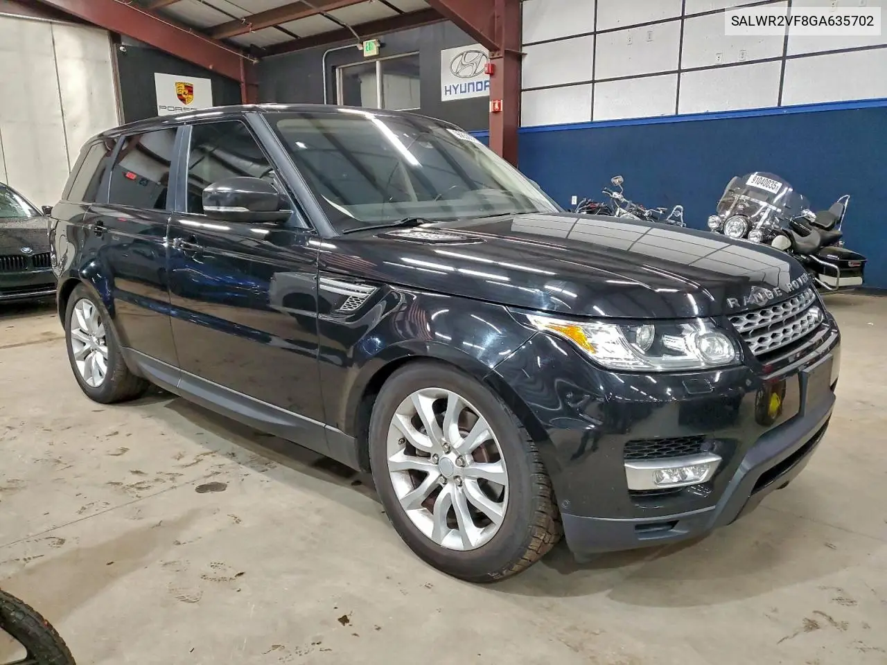 SALWR2VF8GA635702 2016 Land Rover Range Rover Sport Hse