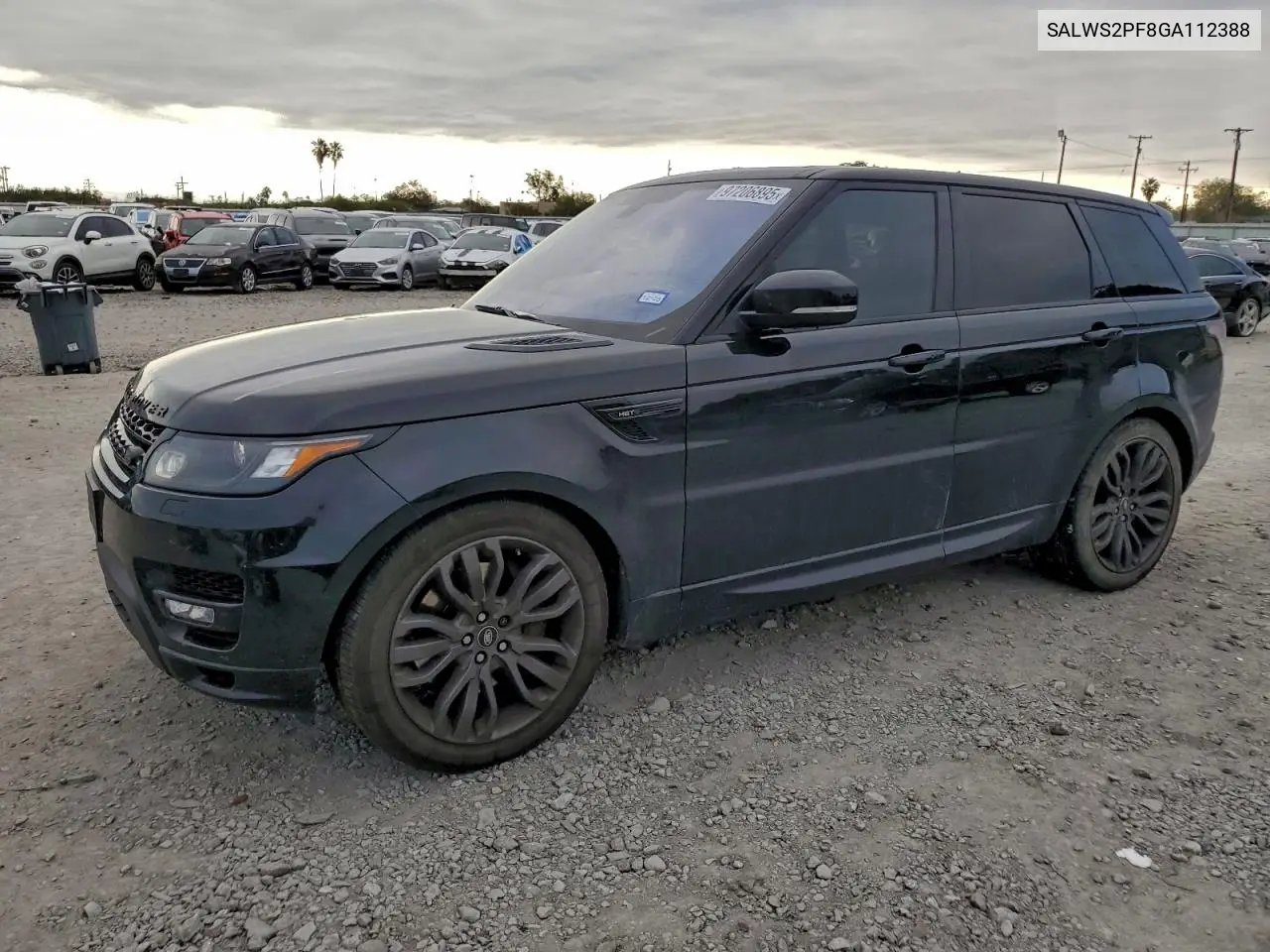 SALWS2PF8GA112388 2016 Land Rover Range Rover Sport Hst