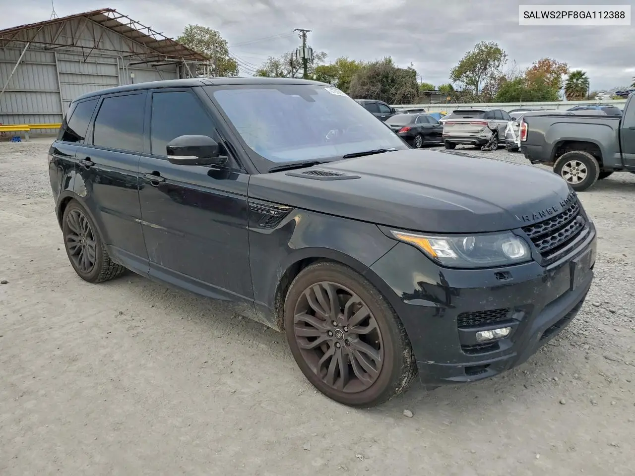 SALWS2PF8GA112388 2016 Land Rover Range Rover Sport Hst