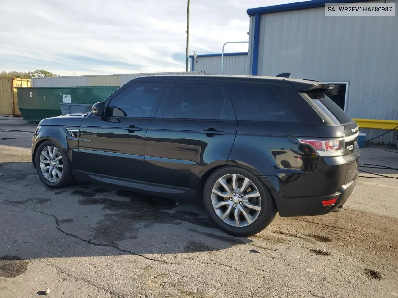SALWR2FV1HA680987 2017 Land Rover Range Rover Sport Hse