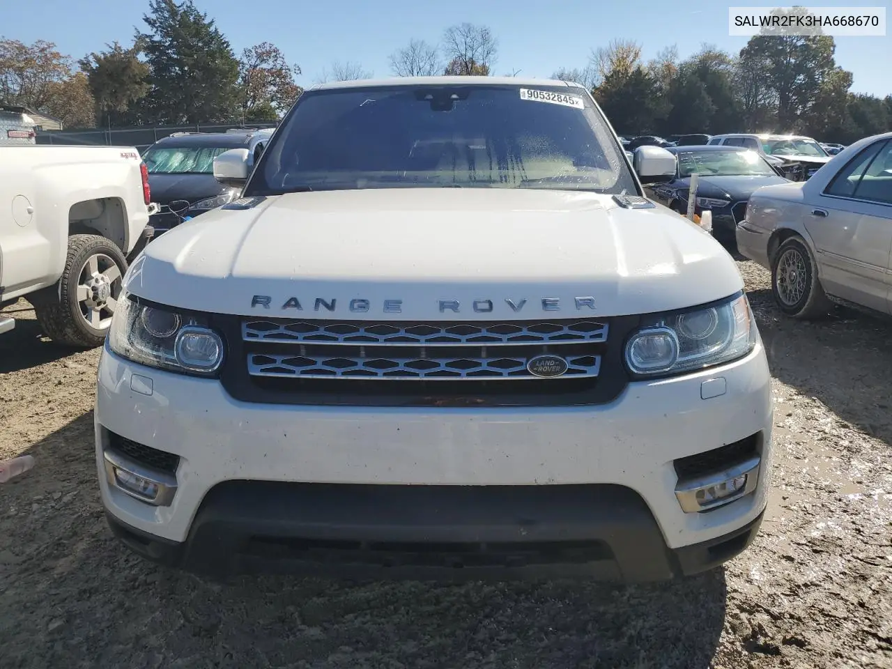 SALWR2FK3HA668670 2017 Land Rover Range Rover Sport Hse