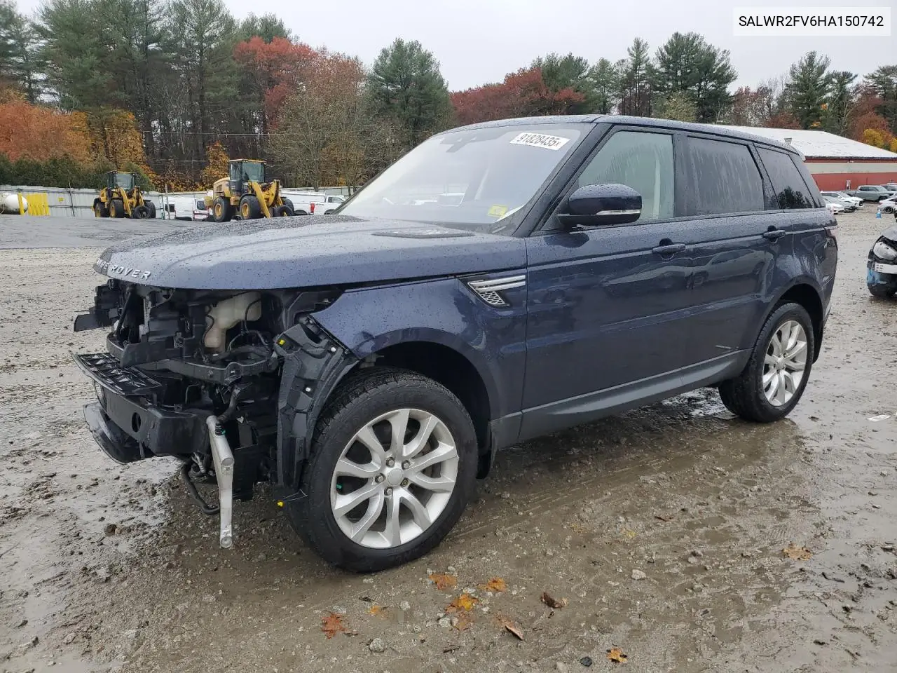 SALWR2FV6HA150742 2017 Land Rover Range Rover Sport Hse
