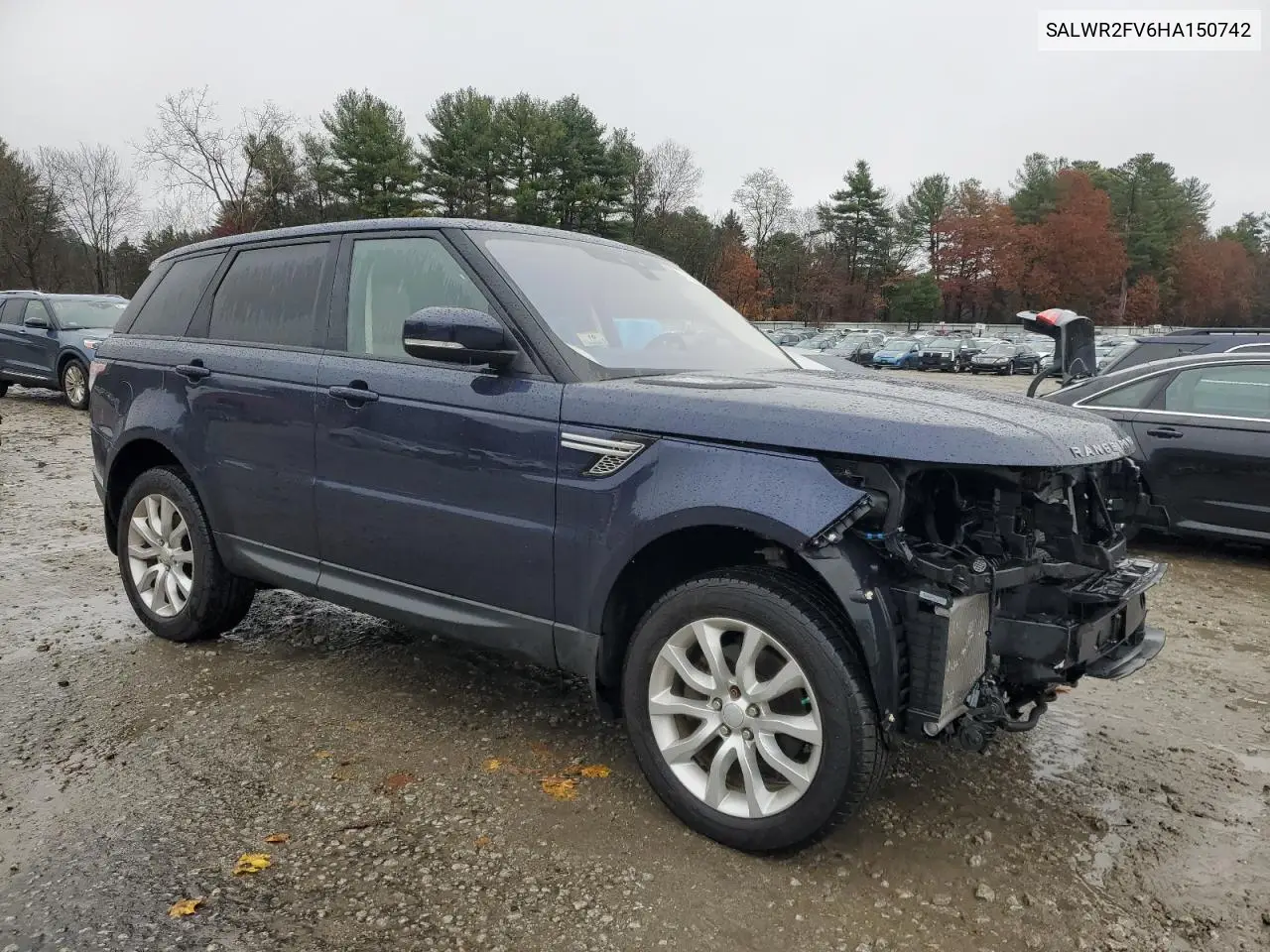 SALWR2FV6HA150742 2017 Land Rover Range Rover Sport Hse