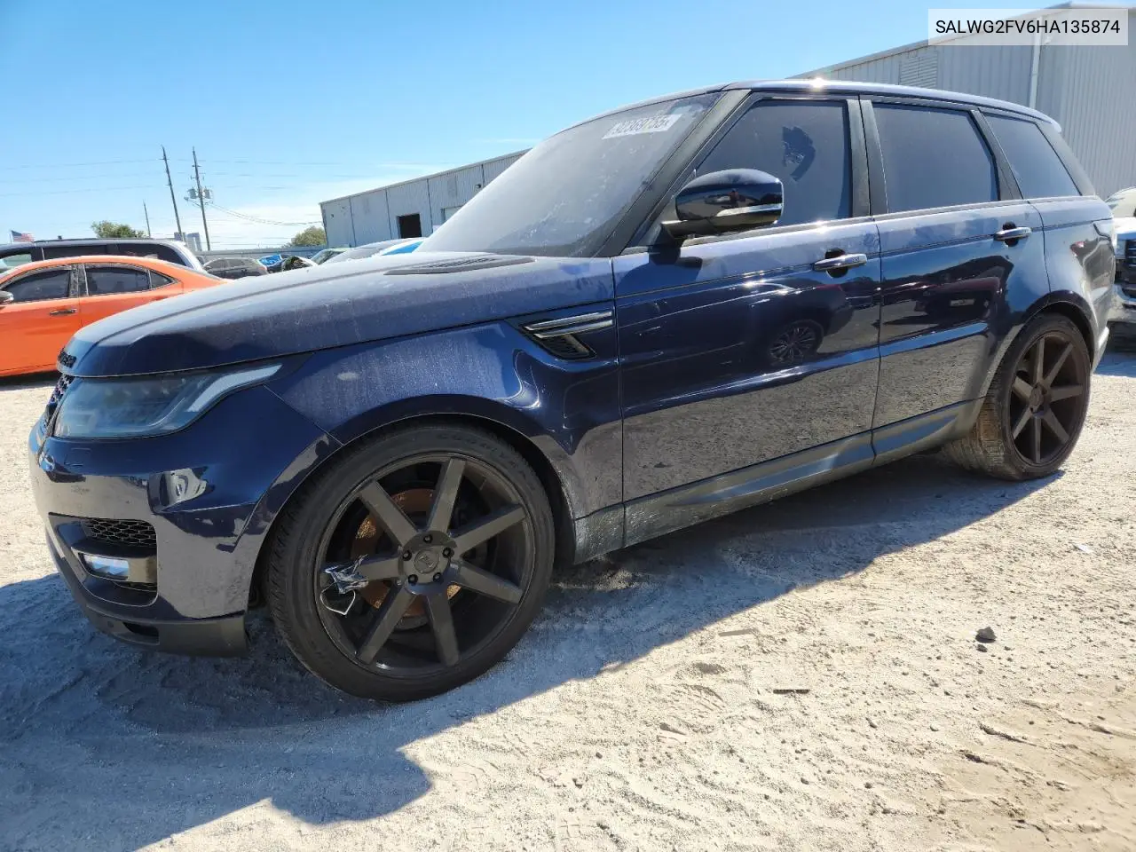 SALWG2FV6HA135874 2017 Land Rover Range Rover Sport Se