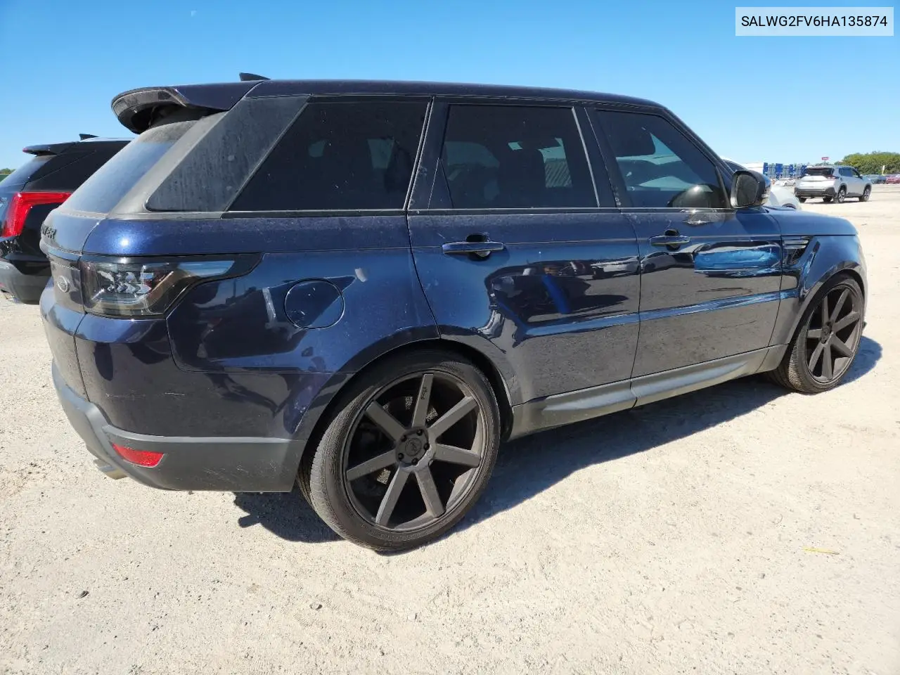 SALWG2FV6HA135874 2017 Land Rover Range Rover Sport Se