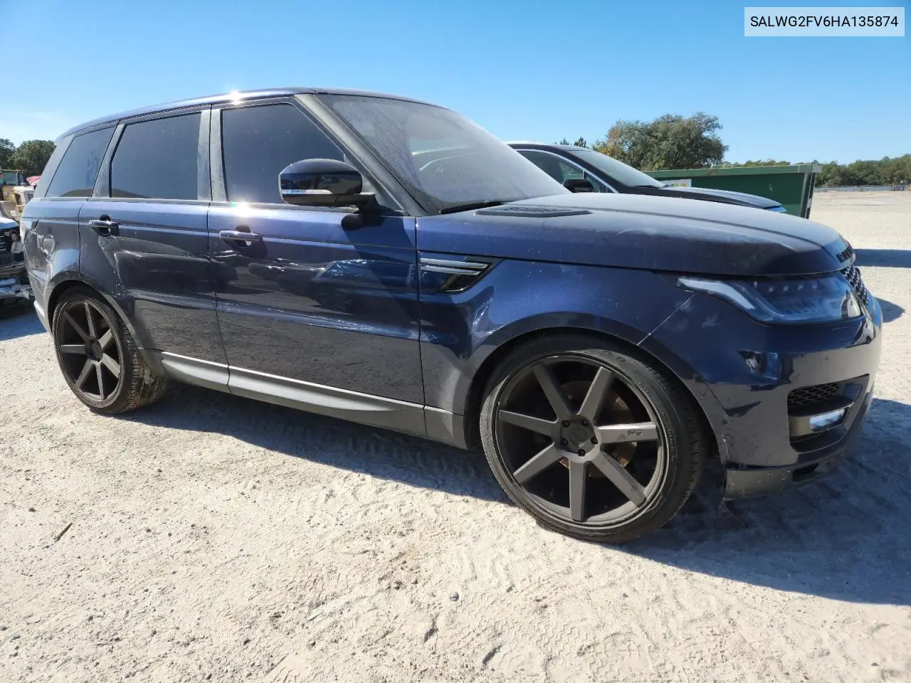 SALWG2FV6HA135874 2017 Land Rover Range Rover Sport Se