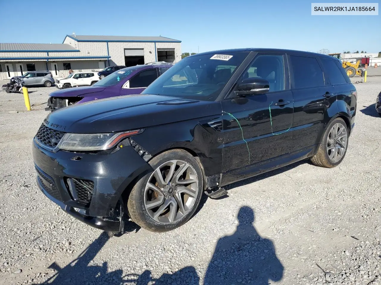SALWR2RK1JA185664 2018 Land Rover Range Rover Sport Hse