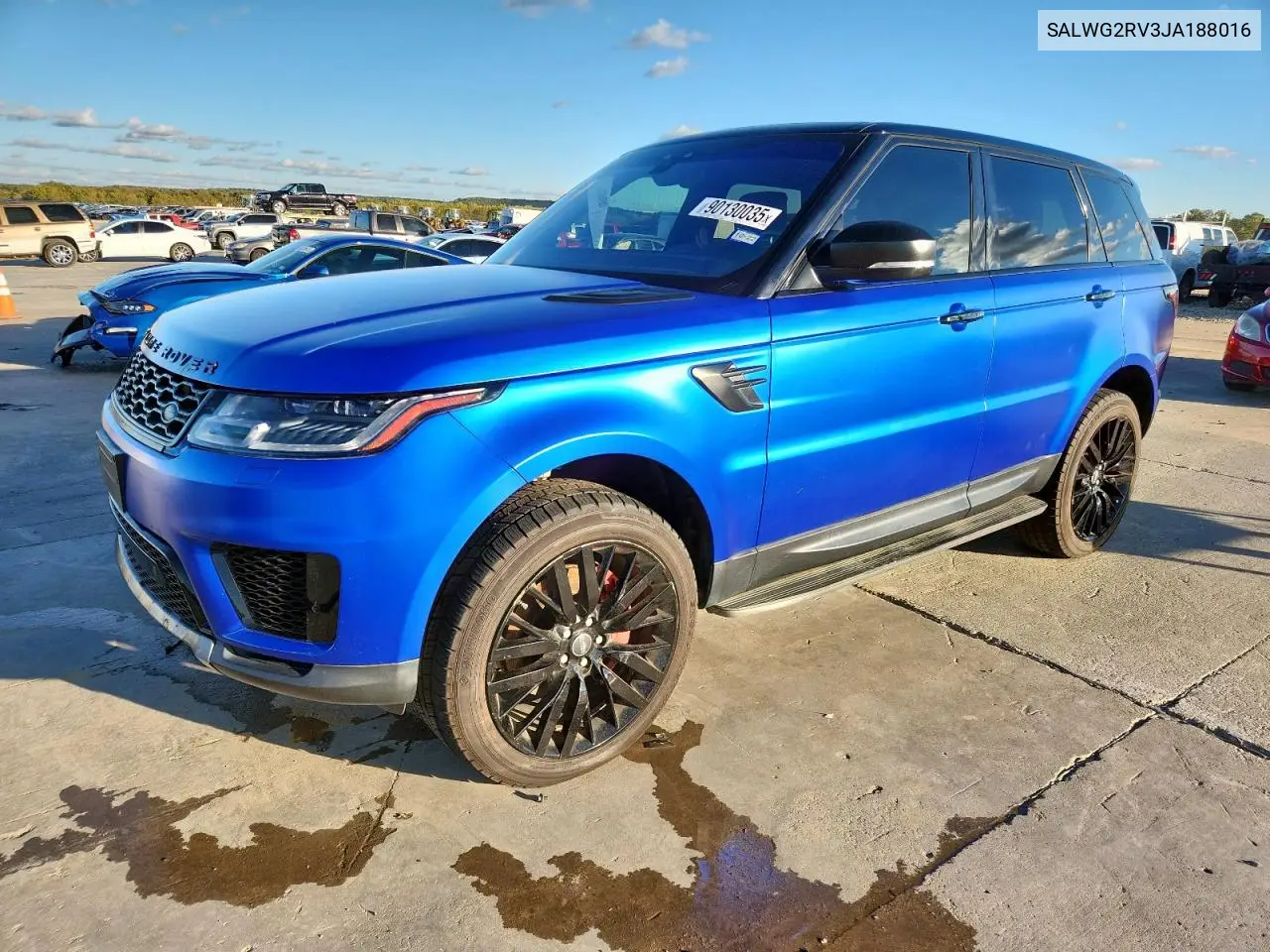 SALWG2RV3JA188016 2018 Land Rover Range Rover Sport Se