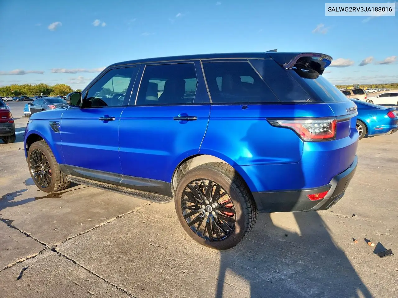 SALWG2RV3JA188016 2018 Land Rover Range Rover Sport Se