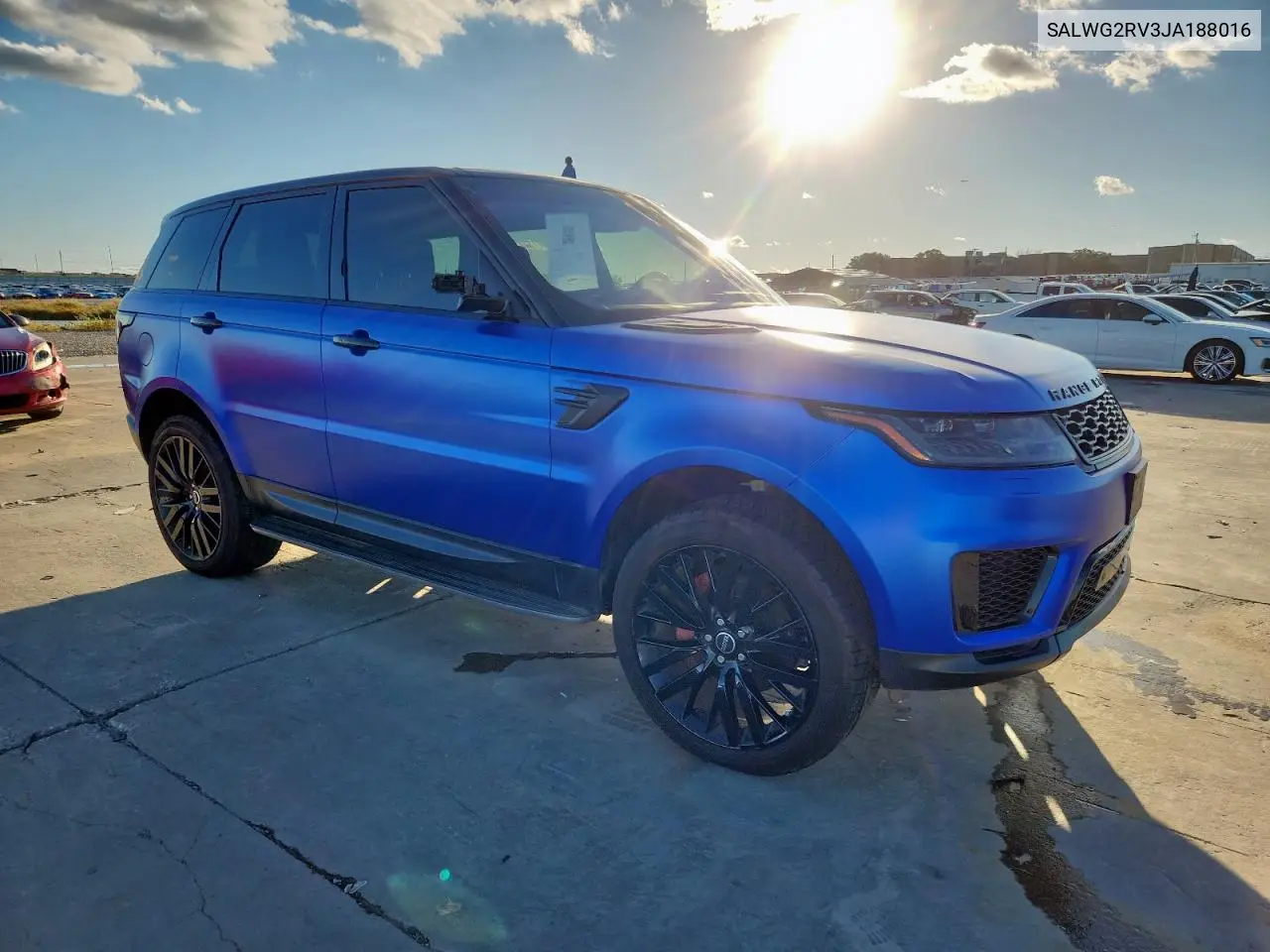 SALWG2RV3JA188016 2018 Land Rover Range Rover Sport Se