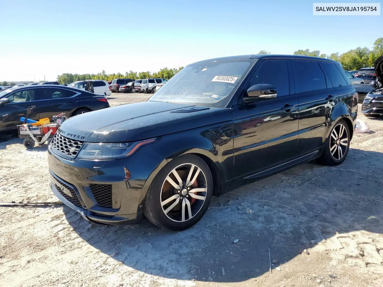 SALWV2SV8JA195754 2018 Land Rover Range Rover Sport Hse Dynamic